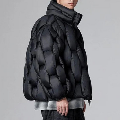 CHRISTIAN - Stylish Puffer Jacket for the Fashion-conscious Man