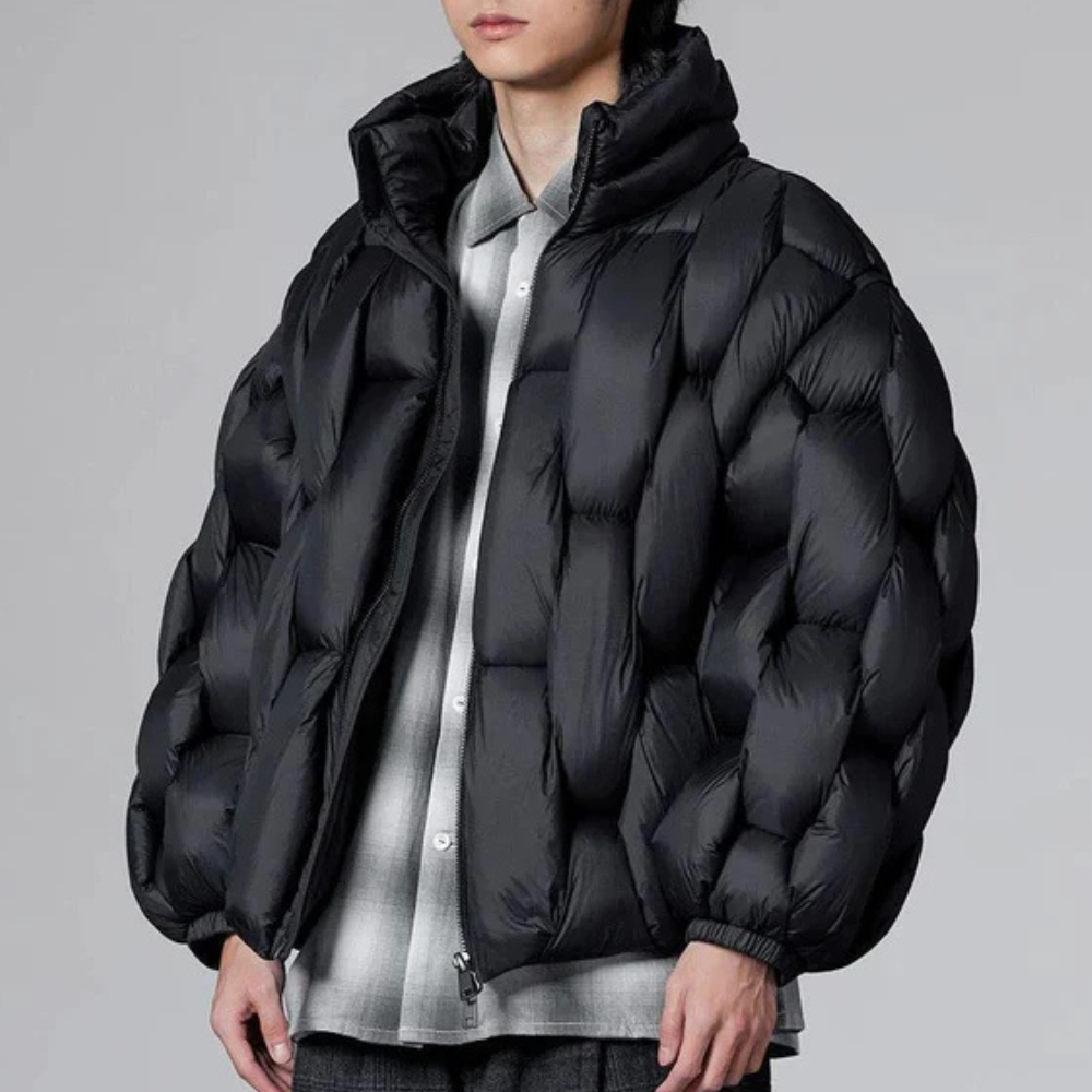 CHRISTIAN - Stylish Puffer Jacket for the Fashion-conscious Man