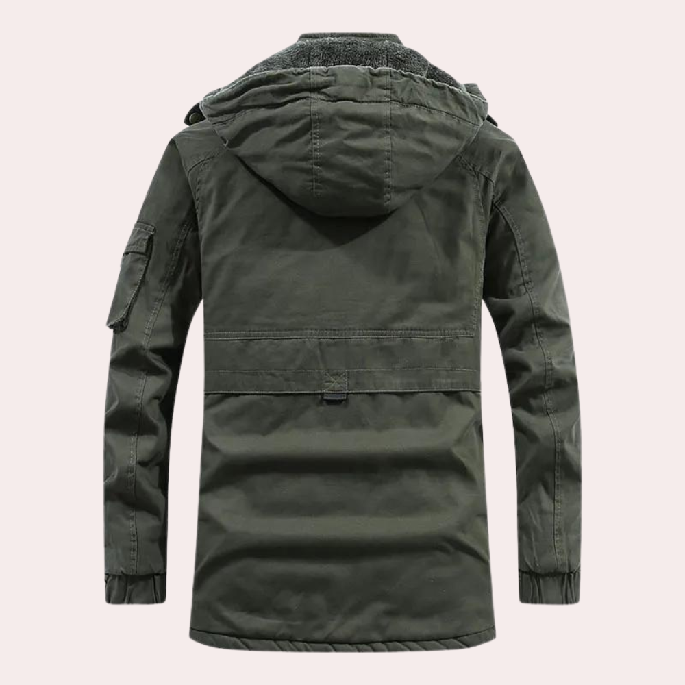 AARON - Stylish Men's hooded winter coat