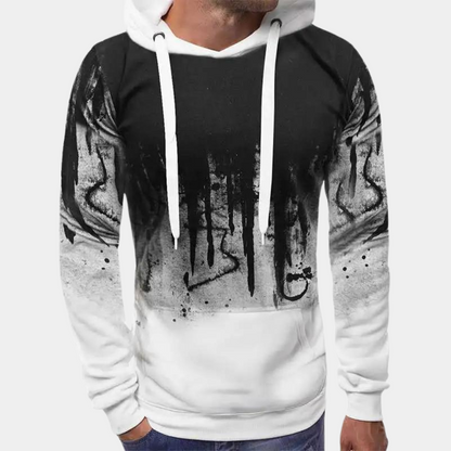 STylish Men's HOODIE - Sporty hooded sweatshirt
