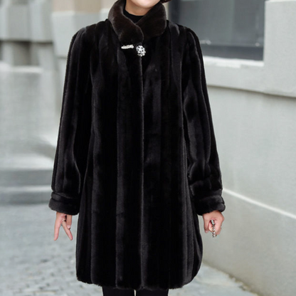 Elegant Warm Winter Coat for Women - LAURA