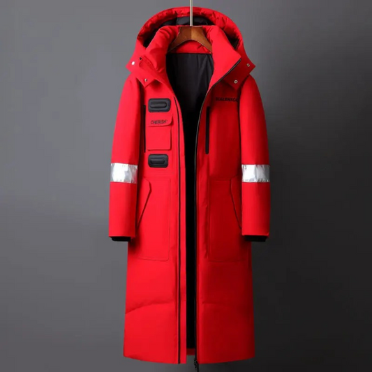 CLEMENT - Men's Winter Cloak with Hood for Ultimate Protection