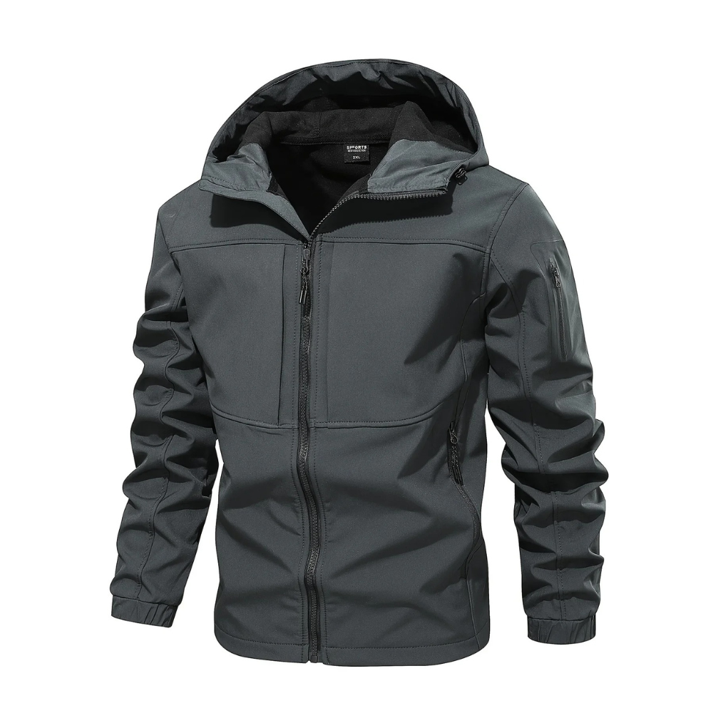 CARLO - Comfortable fleece outer jacket for men