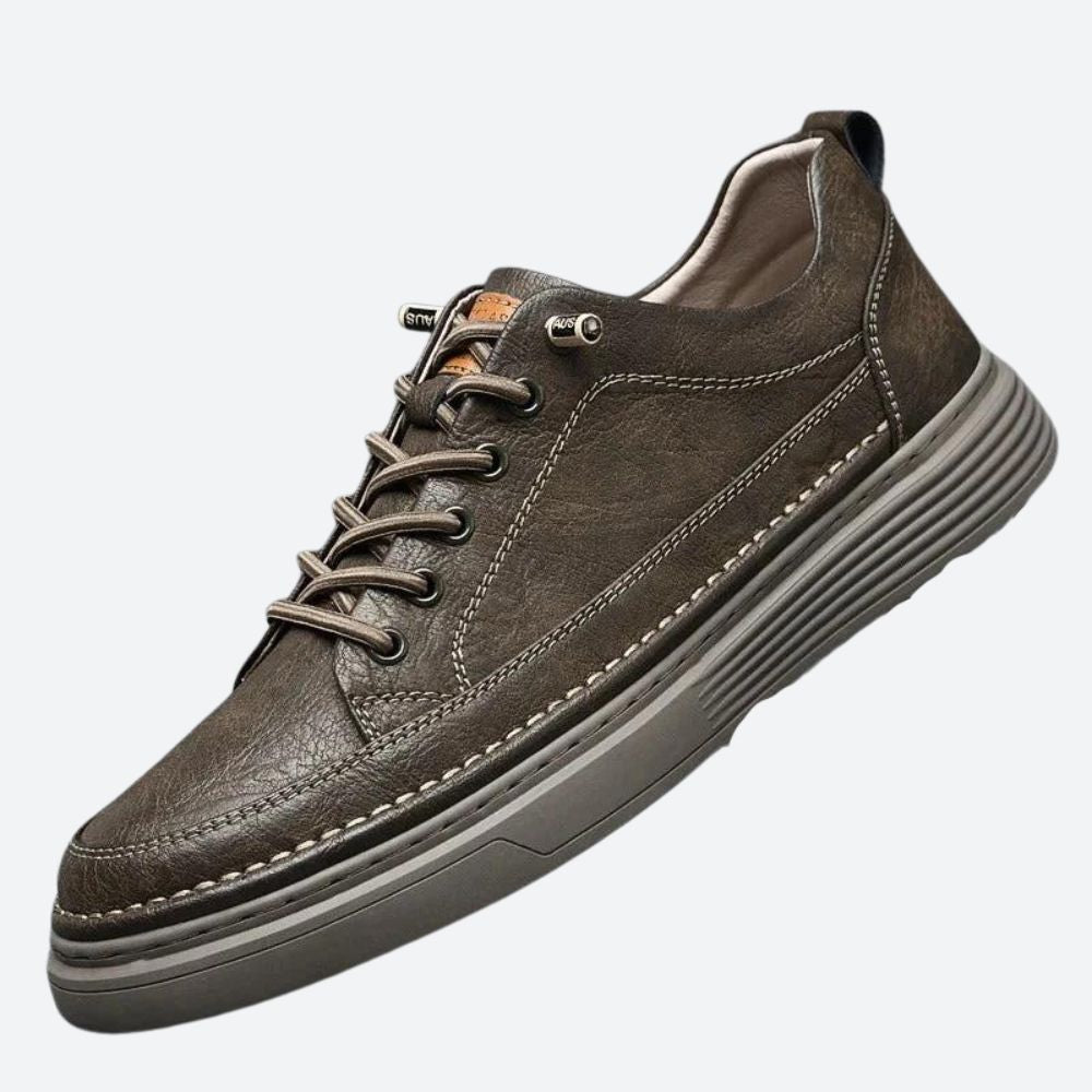 Stylish Orthopaedic Premium Leather Sneakers - Castro