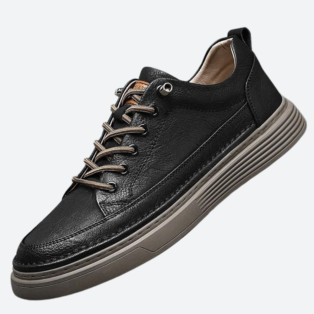 Stylish Orthopaedic Premium Leather Sneakers - Castro