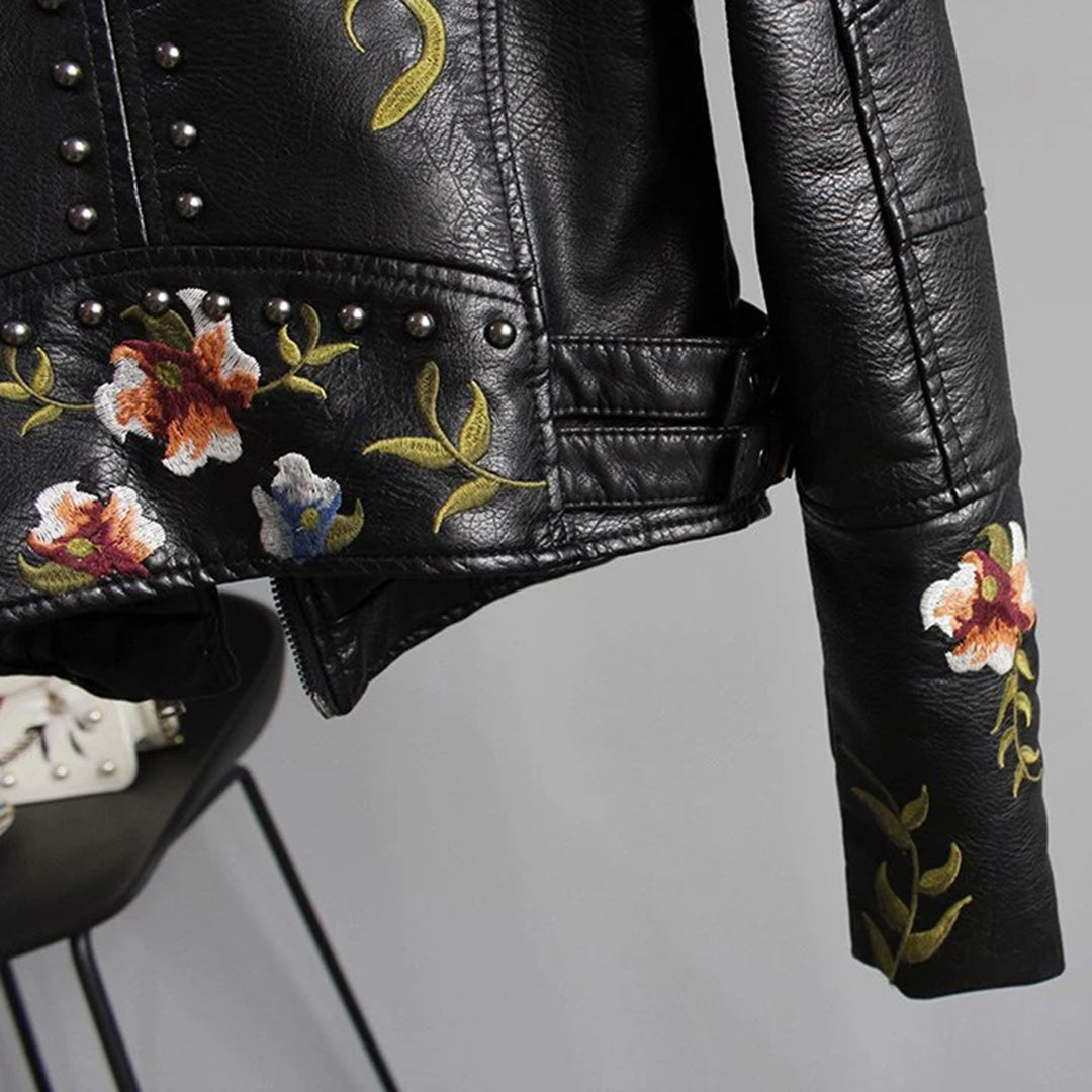 ALISON - Trendy women's jacket with beautiful floral print