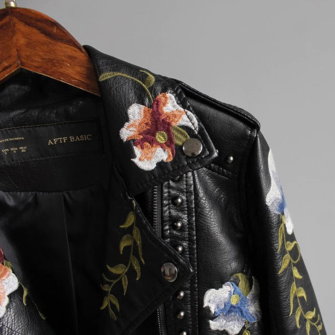 ALISON - Trendy women's jacket with beautiful floral print
