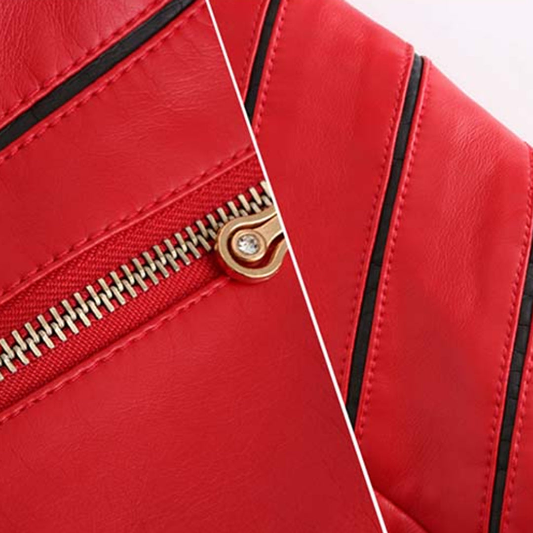 HANNIE - Elegant leather jackets for a timeless look