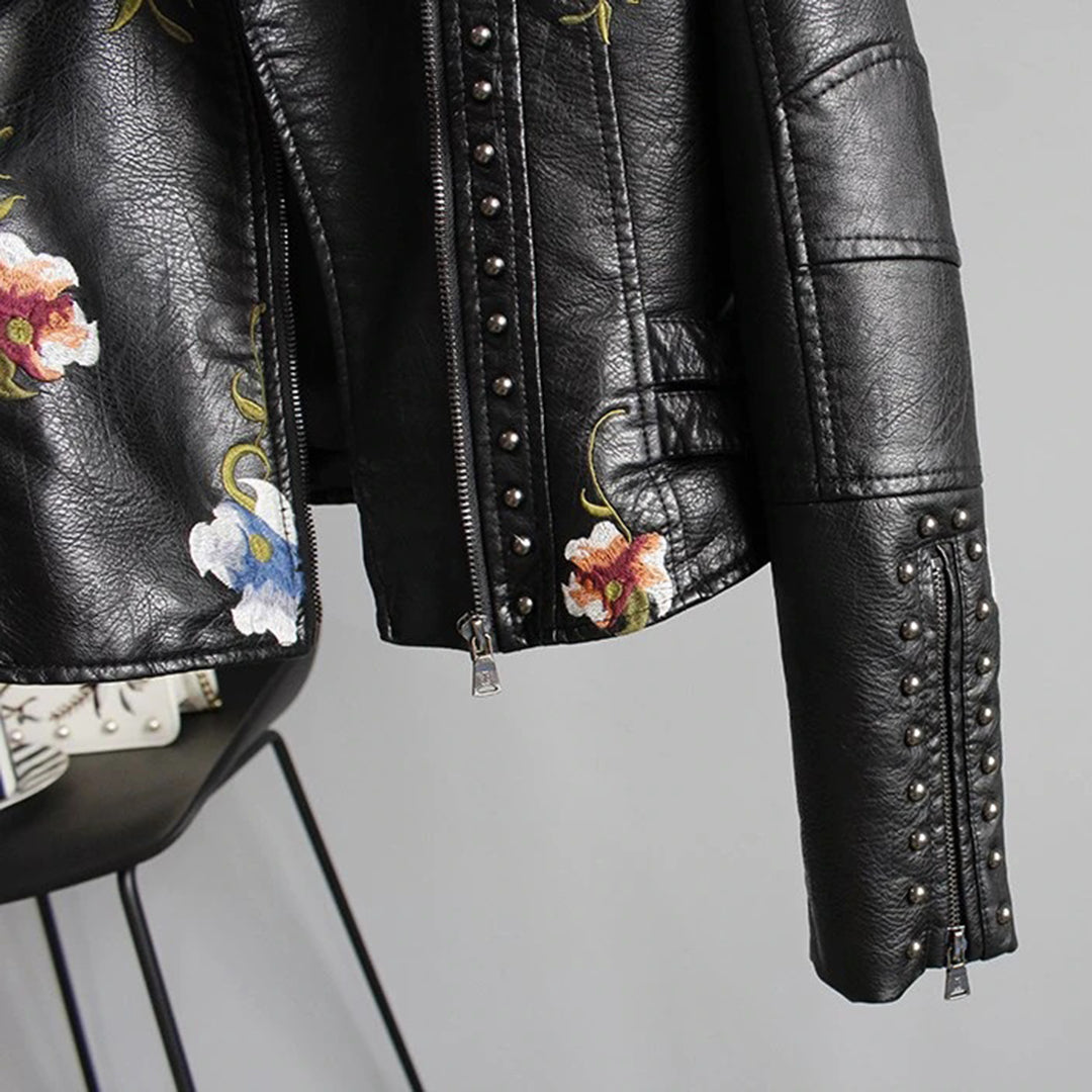 ALISON - Trendy women's jacket with beautiful floral print