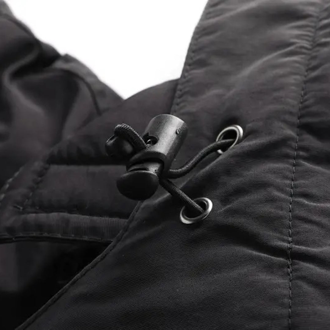 Stylish Men's Winter Coat with Removable Hood - FRANCIS