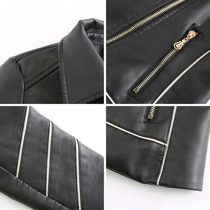 HANNIE - Elegant leather jackets for a timeless look
