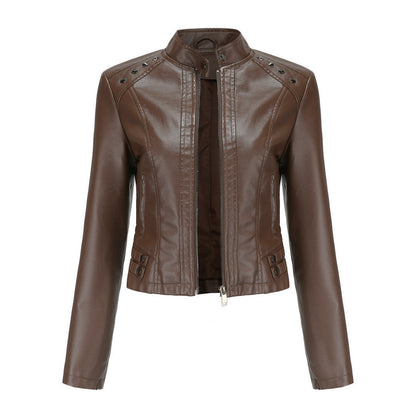 NAJLA - Elegant leather jacket for every occasion