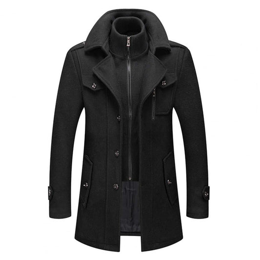 Stylish Men's Winter Coat in Two Parts - DAAN