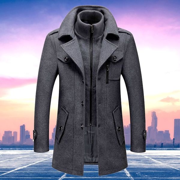 Stylish Men's Winter Coat in Two Parts - DAAN