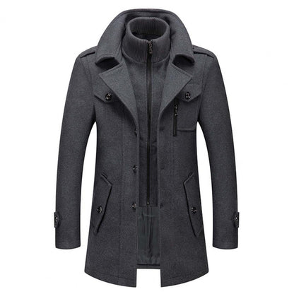 Stylish Men's Winter Coat in Two Parts - DAAN