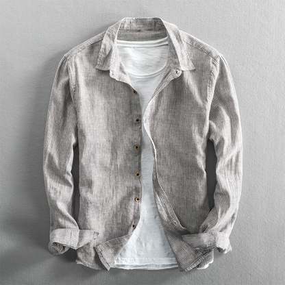 Oliver™ - Striped Linen Shirt