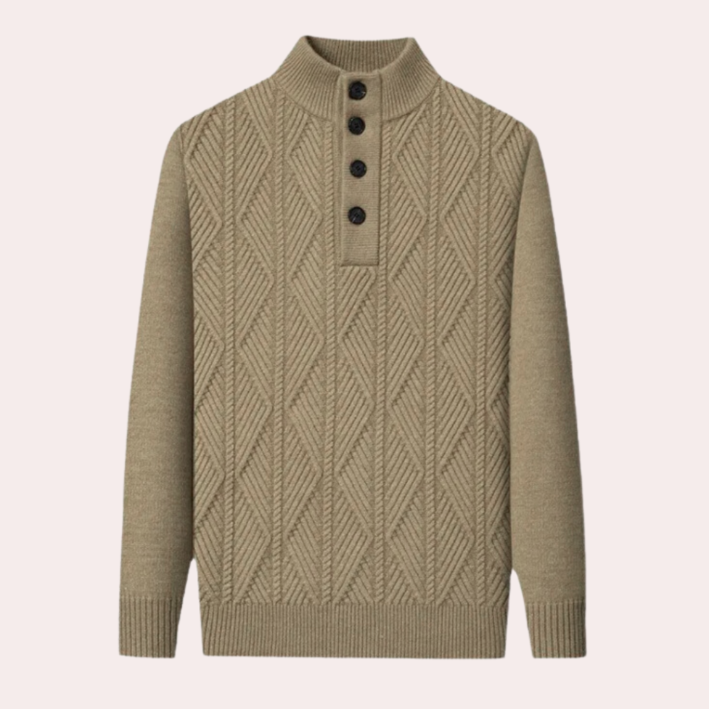 Stylish Knitted Sweater for the Fashion-conscious Man - JAIR