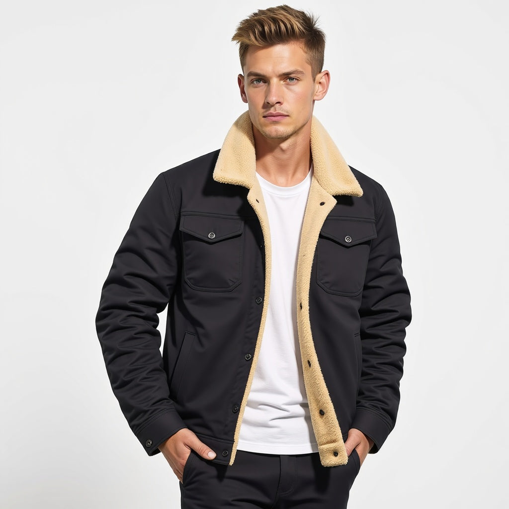 Stylish vintage bomber jacket for men - DIRK