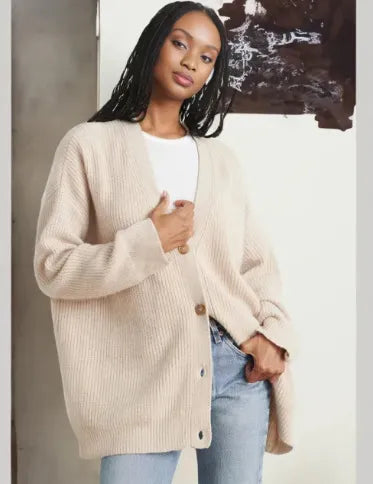 Olivia™ - V-neck Cashmere Cardigan