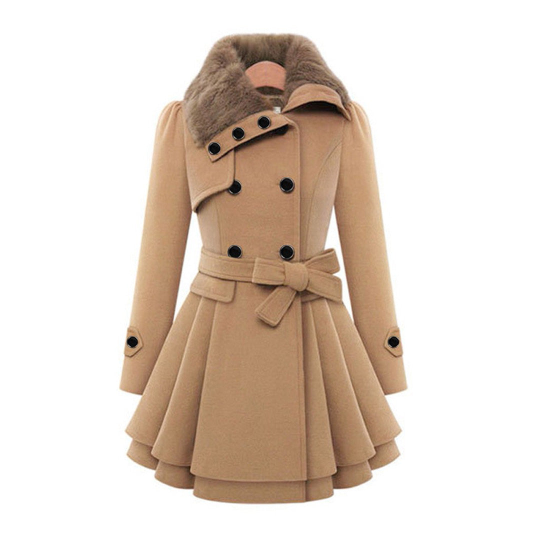Eliza - Stylish and luxurious long winter coat for women