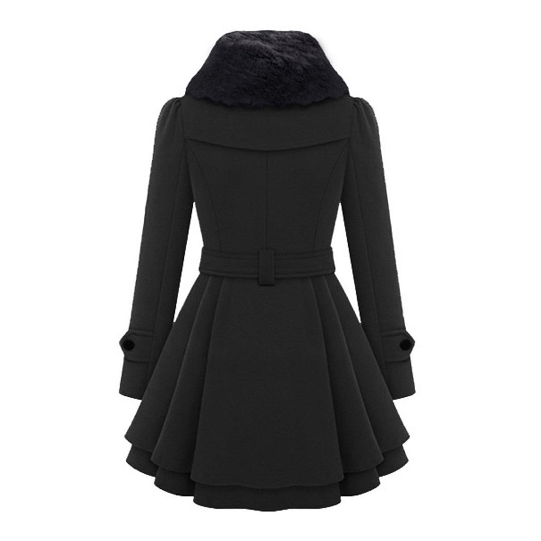 Eliza - Stylish and luxurious long winter coat for women