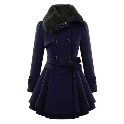 Eliza - Stylish and luxurious long winter coat for women