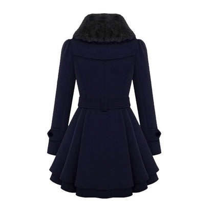 Eliza - Stylish and luxurious long winter coat for women
