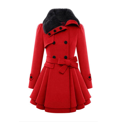 Eliza - Stylish and luxurious long winter coat for women