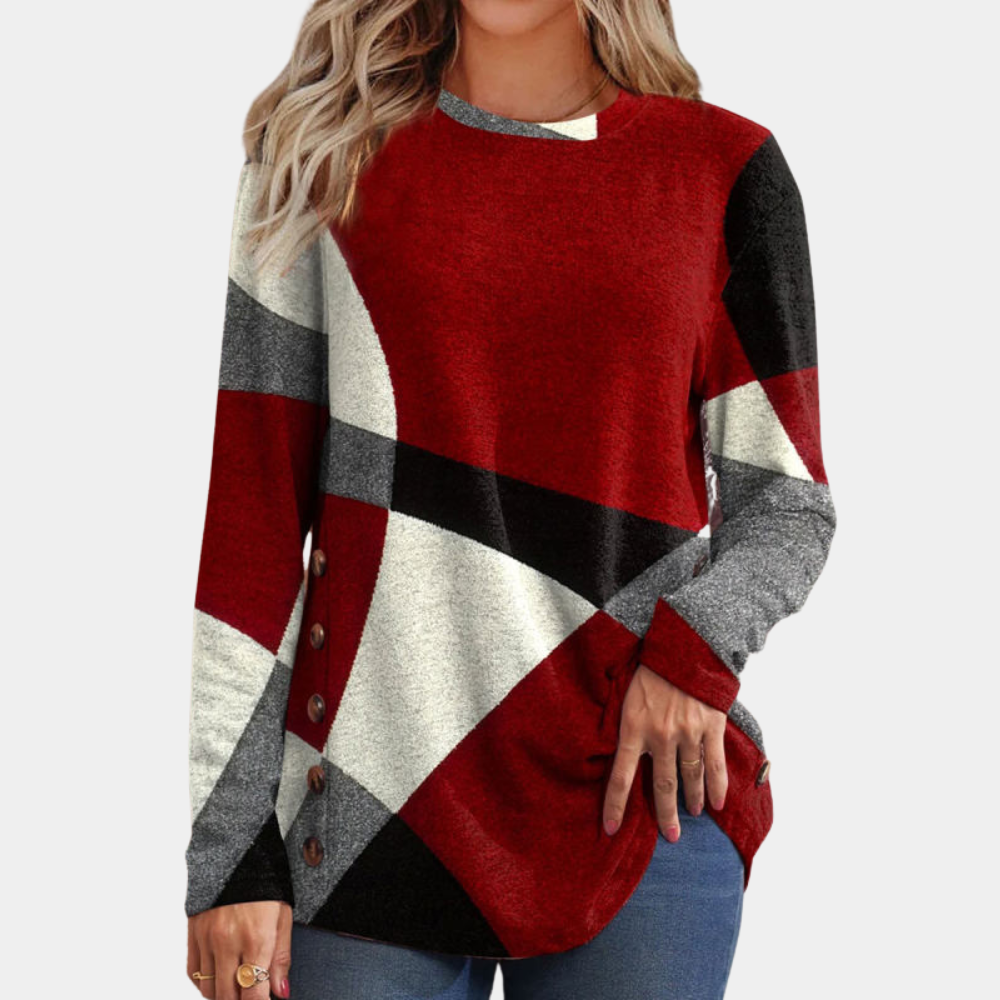 Emery - Stylish Long Sleeve Tee for Women