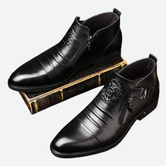 Elegant Italian Leather Shoes - Franky