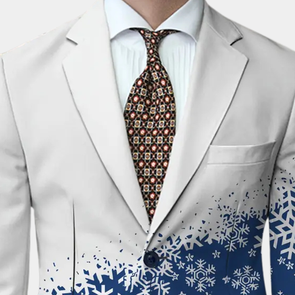 Stylish Christmas blazer for Men by BENITO - Perfect for the Holidays!