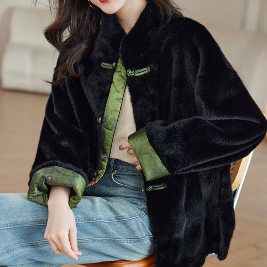 ELMIRA - Elegant Women's Coat for Cold Days