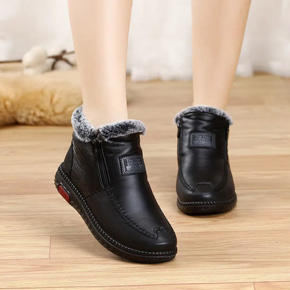 Mila - Luxury waterproof leather boots for ultimate comfort