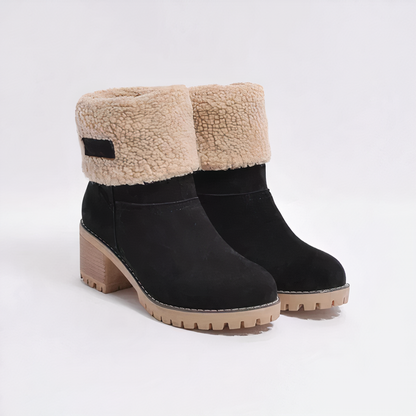 Stylish boots with square heel - Haven