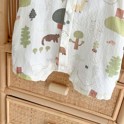 Jungle theme romper
