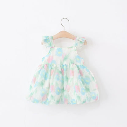 Lotus bow dress