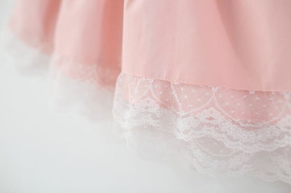 Lace top and shorts set