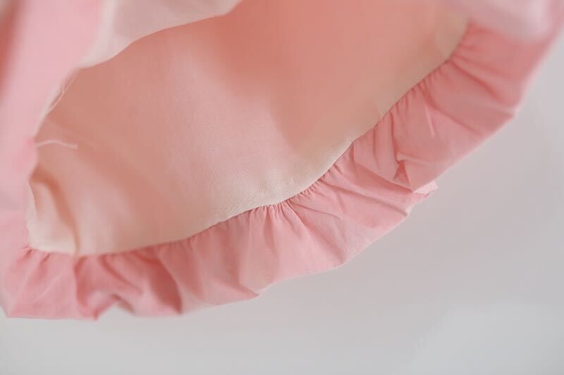 Cat bow top and shorts set