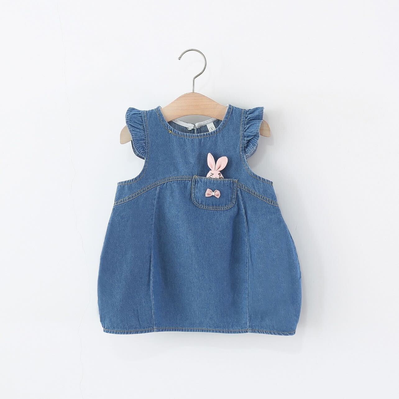 Rabbit denim dress