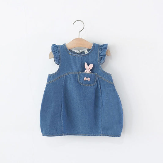 Rabbit denim dress