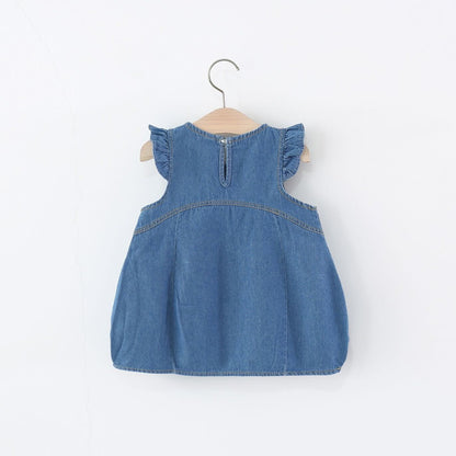 Rabbit denim dress