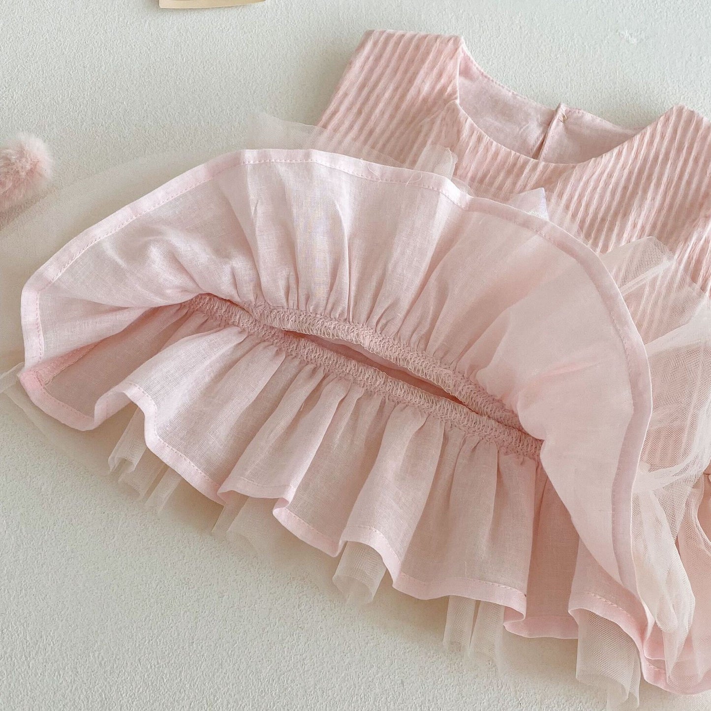 Three bow pink set