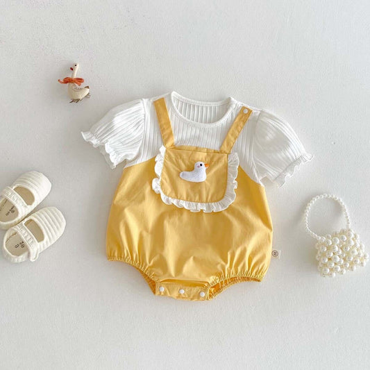 Duck made summer romper