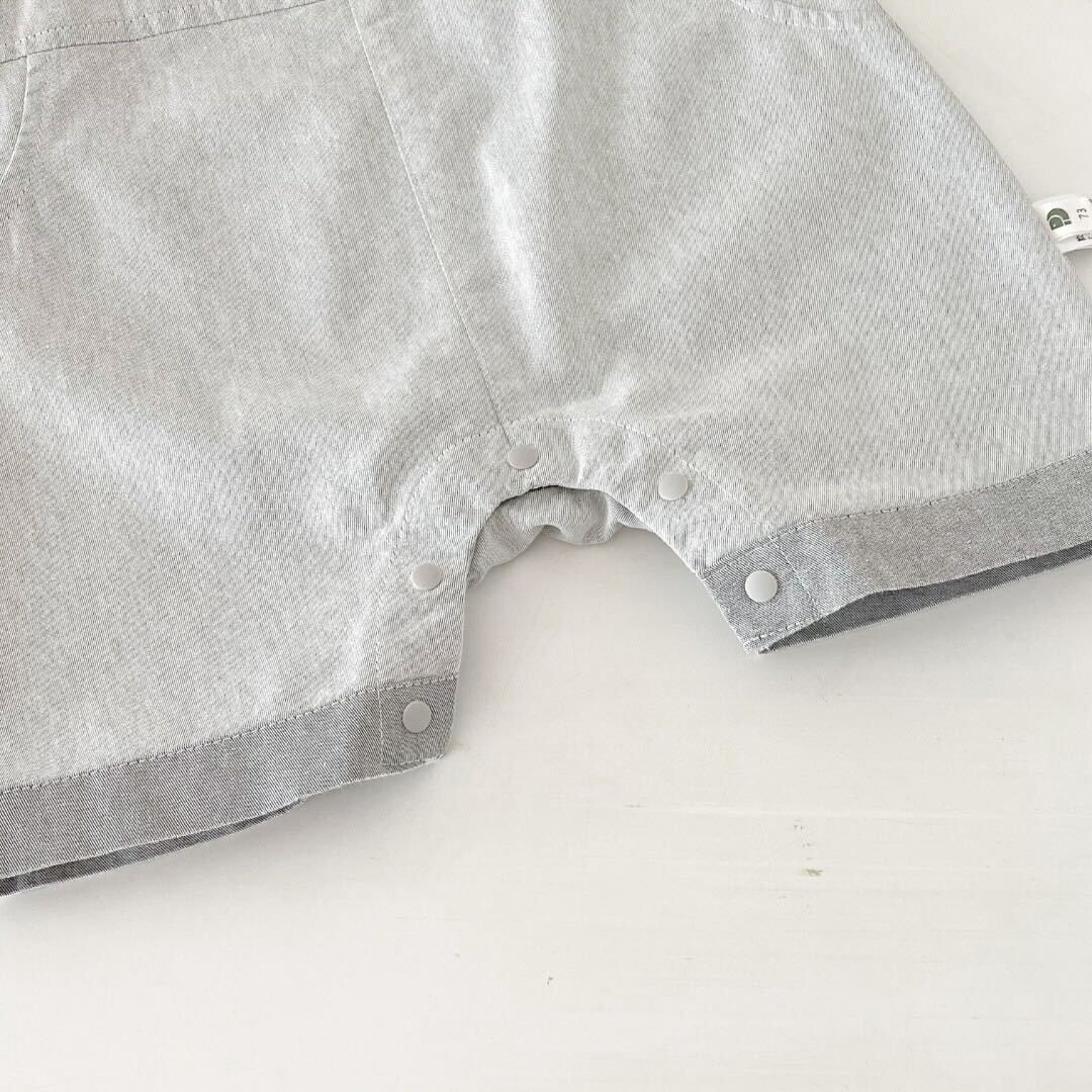 Striped tshirt and premium dungaree set