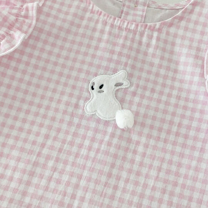 Rabbit checkered jumpsuit