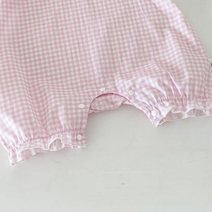 Rabbit checkered jumpsuit