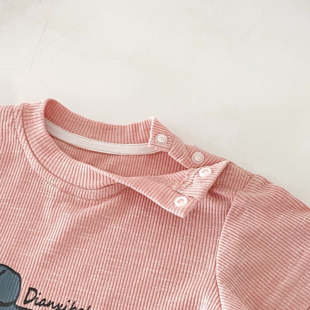 Tshirt and dungaree set