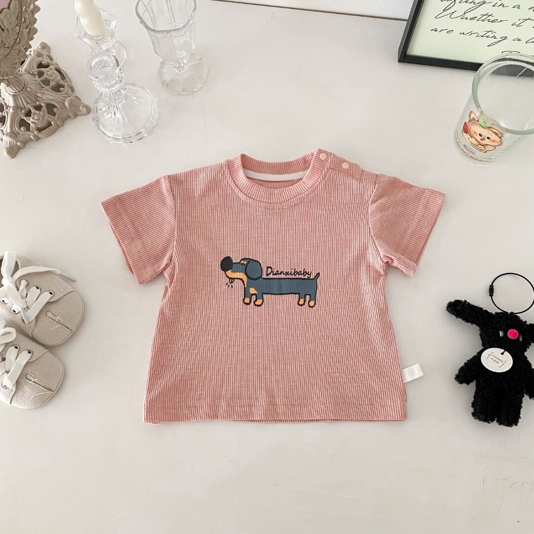 Tshirt and dungaree set