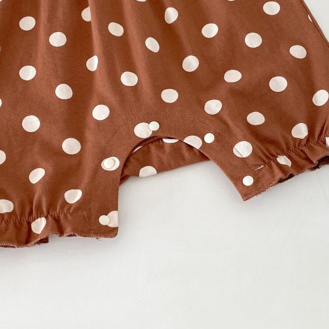 Polka dot lace jumpsuit