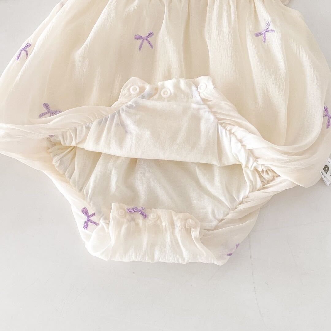 Embroidered premium romper